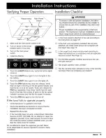 Preview for 17 page of Dacor EPICURE EHR30 Installation Instructions Manual