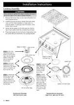 Preview for 14 page of Dacor Epicure ER30GSCH/NG Installation Instructions Manual