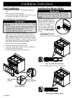 Предварительный просмотр 18 страницы Dacor Epicure ER36DSCH Installation Instructions Manual