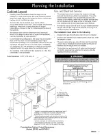 Preview for 9 page of Dacor EPICURE ER3OD Installation Instructions Manual