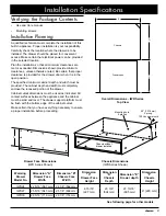 Предварительный просмотр 5 страницы Dacor Epicure EWD24 Installation Instructions Manual