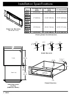 Предварительный просмотр 6 страницы Dacor Epicure EWD24 Installation Instructions Manual