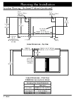 Preview for 10 page of Dacor Epicure OB36 Installation Instructions Manual