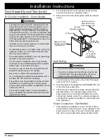 Предварительный просмотр 18 страницы Dacor Epicure OB36 Installation Instructions Manual