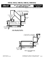 Предварительный просмотр 3 страницы Dacor Epicure OB36 Planning Manual