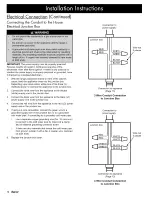 Preview for 16 page of Dacor ER30D Installation Instructions Manual