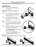 Preview for 2 page of Dacor ER30D Installation Instructions