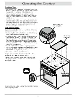 Предварительный просмотр 13 страницы Dacor ER30DSRSCH Use And Care Manual