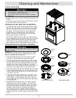 Предварительный просмотр 27 страницы Dacor ER30DSRSCH Use And Care Manual