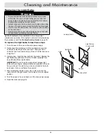 Предварительный просмотр 30 страницы Dacor ER30DSRSCH Use And Care Manual