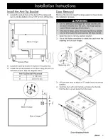 Preview for 11 page of Dacor ER36G Installation Instructions Manual