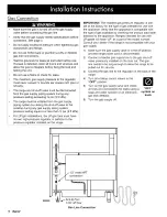 Preview for 12 page of Dacor ER36G Installation Instructions Manual