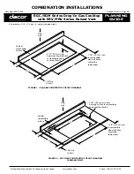 Preview for 2 page of Dacor ERV Series Combination Installations