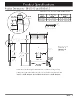 Preview for 5 page of Dacor ERV3015 Installation Manual