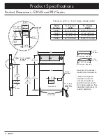 Preview for 6 page of Dacor ERV3015 Installation Manual