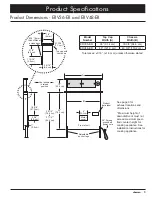 Preview for 7 page of Dacor ERV3015 Installation Manual