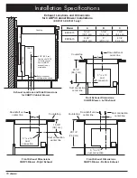 Preview for 12 page of Dacor ERV3015 Installation Manual