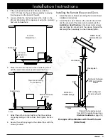 Предварительный просмотр 11 страницы Dacor ERV36-ER Installation Instructions Manual