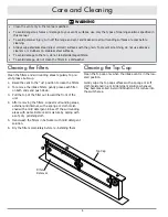 Preview for 6 page of Dacor ERV36 Use And Care Manual