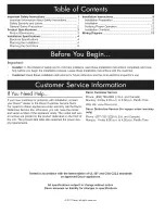 Preview for 2 page of Dacor ERV3615 Installation Instructions Manual