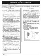 Preview for 4 page of Dacor ERV3615 Installation Instructions Manual