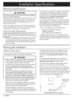 Preview for 6 page of Dacor ERV3615 Installation Instructions Manual