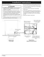 Preview for 12 page of Dacor ERV3615 Installation Instructions Manual