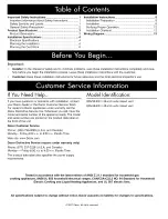 Preview for 2 page of Dacor ERV48-ER Installation Instructions Manual