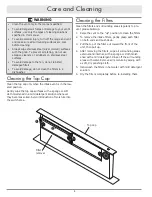 Preview for 6 page of Dacor ERV48 Use And Care Manual