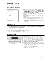 Preview for 5 page of Dacor HDER30S User Manual