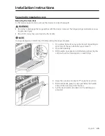 Предварительный просмотр 23 страницы Dacor HDPR48S Installation Instructions Manual