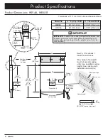 Preview for 6 page of Dacor HRV46 Installation Instructions Manual