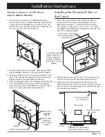 Preview for 15 page of Dacor HRV46 Installation Instructions Manual