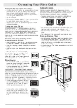 Preview for 7 page of Dacor HWC242L Installation And User Manual