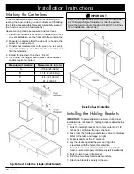 Preview for 12 page of Dacor HWHE30 Installation Instructions Manual