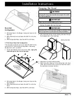 Preview for 17 page of Dacor HWHE30 Installation Instructions Manual