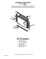 Preview for 13 page of Dacor IF36BNNFSFPA Parts List