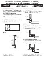 Предварительный просмотр 6 страницы Dacor IF42 Series Planning Manual