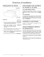 Предварительный просмотр 14 страницы Dacor In-A-Drawer MMDV30S Installation Instructions And Owner'S Manual