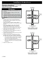 Предварительный просмотр 12 страницы Dacor Millenia DR30D Installation Instructions Manual