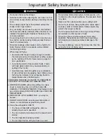 Preview for 5 page of Dacor Millennia DO230S Use And Care Manual