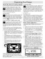 Preview for 9 page of Dacor Millennia DO230S Use And Care Manual
