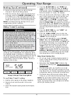 Preview for 12 page of Dacor Millennia DO230S Use And Care Manual