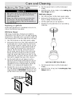 Preview for 21 page of Dacor Millennia DO230S Use And Care Manual