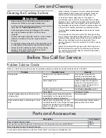 Preview for 9 page of Dacor Millennia ETT365-2 Use And Care Manual