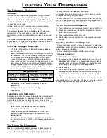 Preview for 11 page of Dacor Millennia MDW24S Use & Care Manual