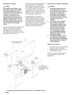 Preview for 4 page of Dacor Millennia MRES30 Installation Instructions Manual