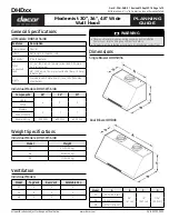 Dacor Modernist DHD Series Planning Manual preview