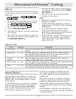 Preview for 13 page of Dacor Modernist Microwave In-A-Drawer DMR30M977WM User Manual