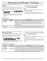 Preview for 14 page of Dacor Modernist Microwave In-A-Drawer DMR30M977WM User Manual